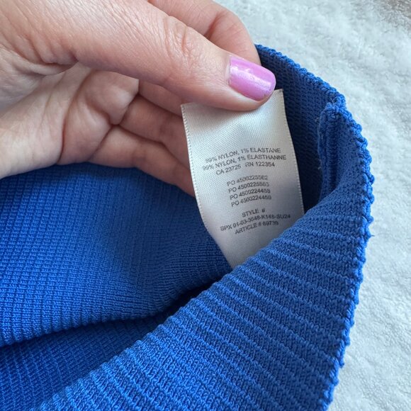 Aritzia Babaton Blue Sculpt Knit - Picture 6 of 6